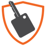 Buick Guaranteed Asset Protection (GAP) Coverage Logo with Car Key Icon - Glenn Polk Chevrolet Buick GMC of Gainesville in GAINESVILLE TX